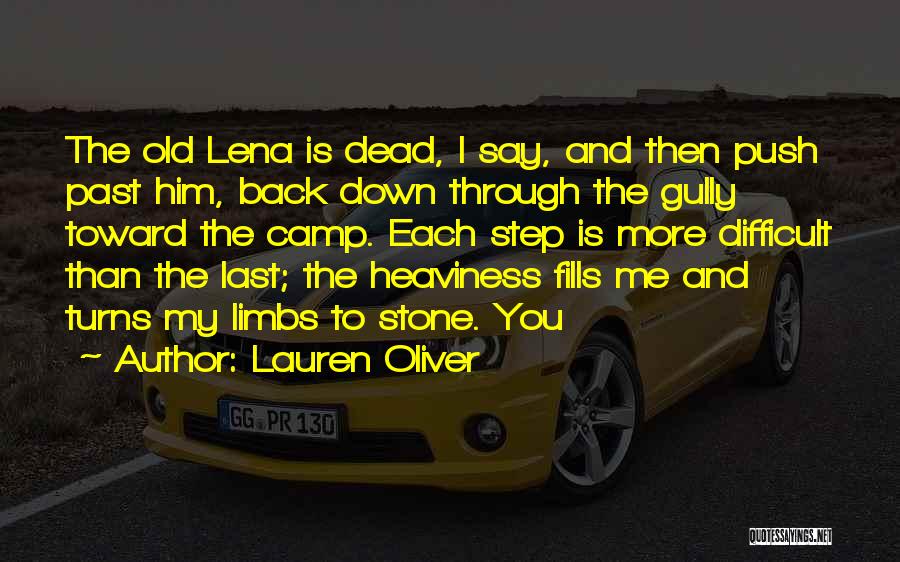 Step Stone Quotes By Lauren Oliver