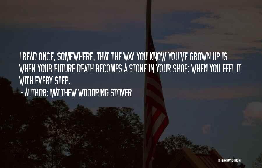 Step Stone Quotes By Matthew Woodring Stover