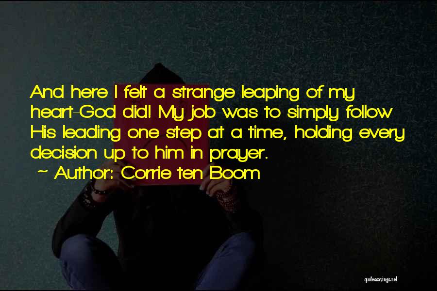 Step Up Inspirational Quotes By Corrie Ten Boom