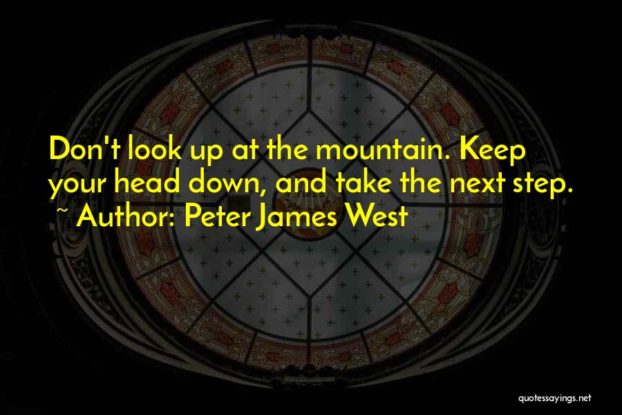 Step Up Inspirational Quotes By Peter James West