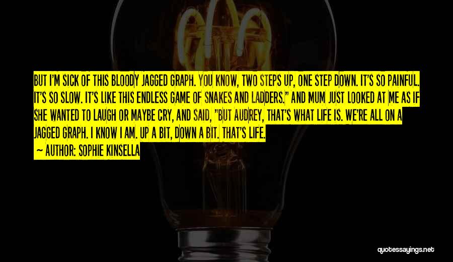 Step Up Or Step Down Quotes By Sophie Kinsella