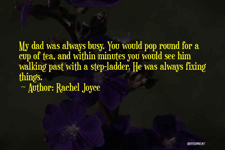 Step Up The Ladder Quotes By Rachel Joyce