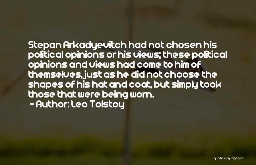 Stepan Arkadyevitch Quotes By Leo Tolstoy