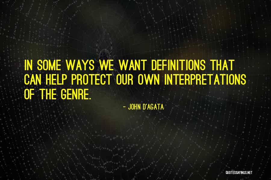 Stephana Filmography Quotes By John D'Agata Stephana Filmography Quotes By John D'Agata