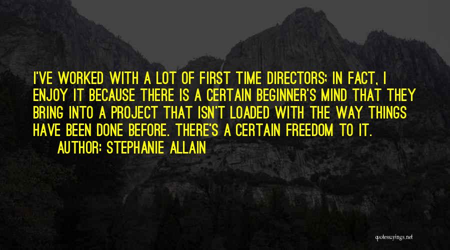 Stephanie Allain Quotes 110516
