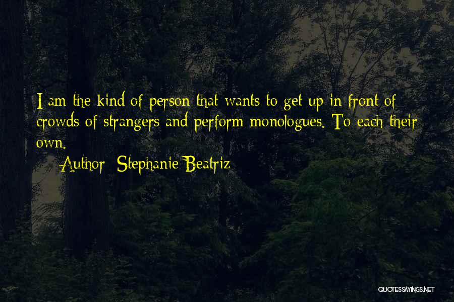 Stephanie Beatriz Quotes 321320