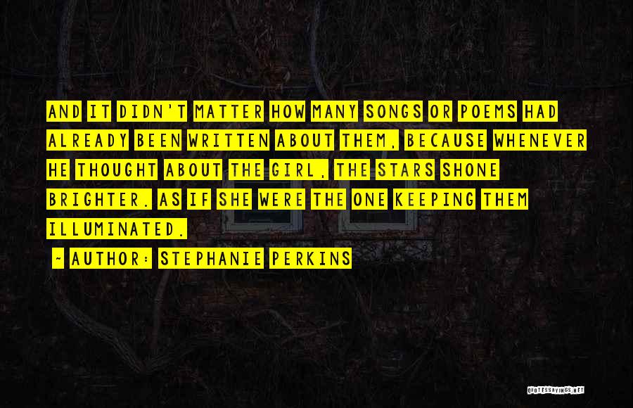 Stephanie Perkins Quotes 1243961