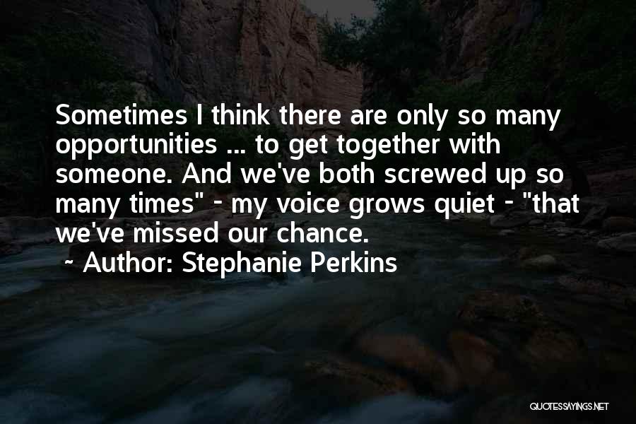 Stephanie Perkins Quotes 1407554