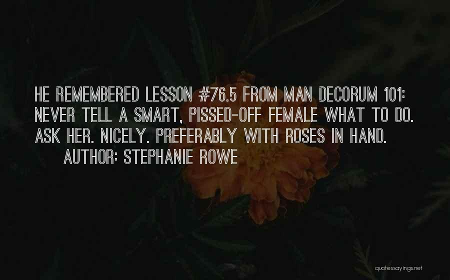 Stephanie Rowe Quotes 1403281