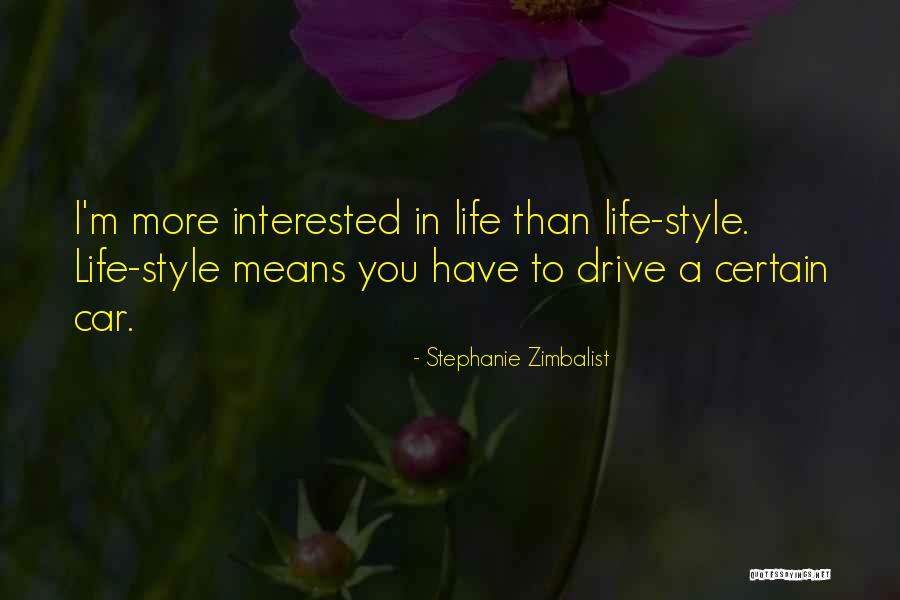 Stephanie Zimbalist Quotes 137964