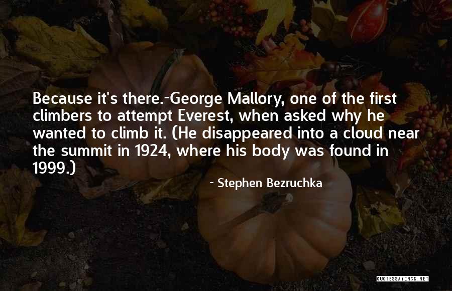 Stephen Bezruchka Quotes 1103564