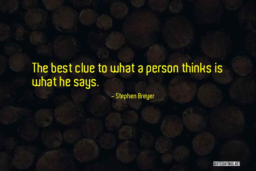 Stephen Breyer Quotes 917891