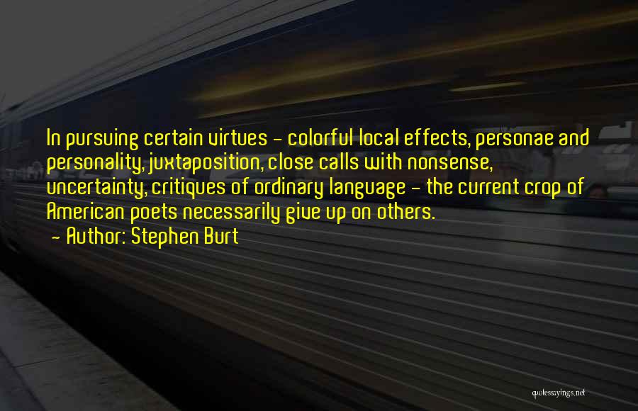 Stephen Burt Quotes 2209305