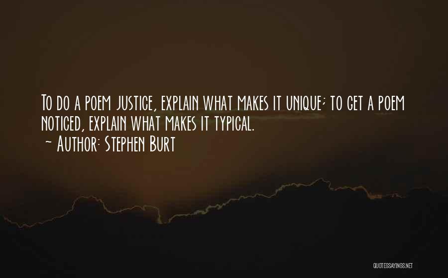 Stephen Burt Quotes 482946