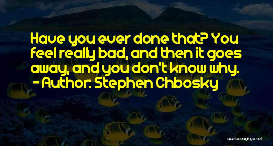 Stephen Chbosky Quotes 1377764