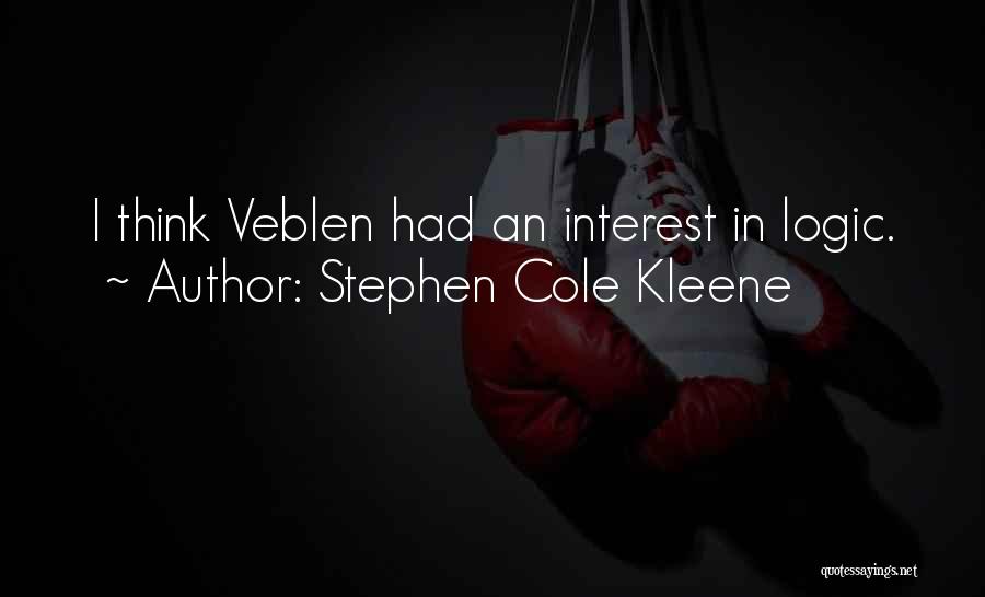 Stephen Cole Kleene Quotes 1419225