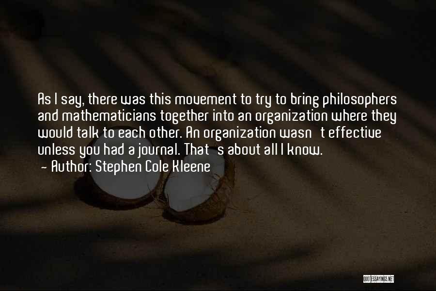 Stephen Cole Kleene Quotes 2177473