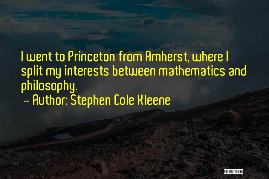 Stephen Cole Kleene Quotes 2247432