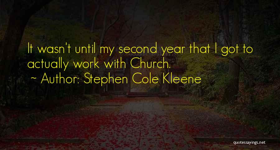 Stephen Cole Kleene Quotes 751176