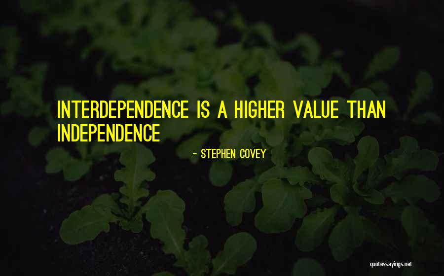 Stephen Covey Interdependence Quotes By Stephen Covey Stephen Covey Interdependence Quotes By Stephen Covey