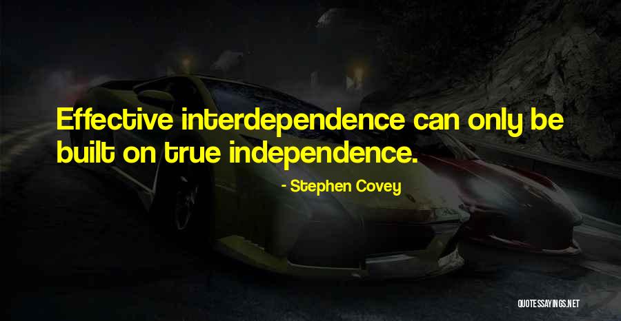 Stephen Covey Interdependence Quotes By Stephen Covey Stephen Covey Interdependence Quotes By Stephen Covey