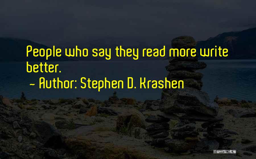 Stephen D. Krashen Quotes 1694780