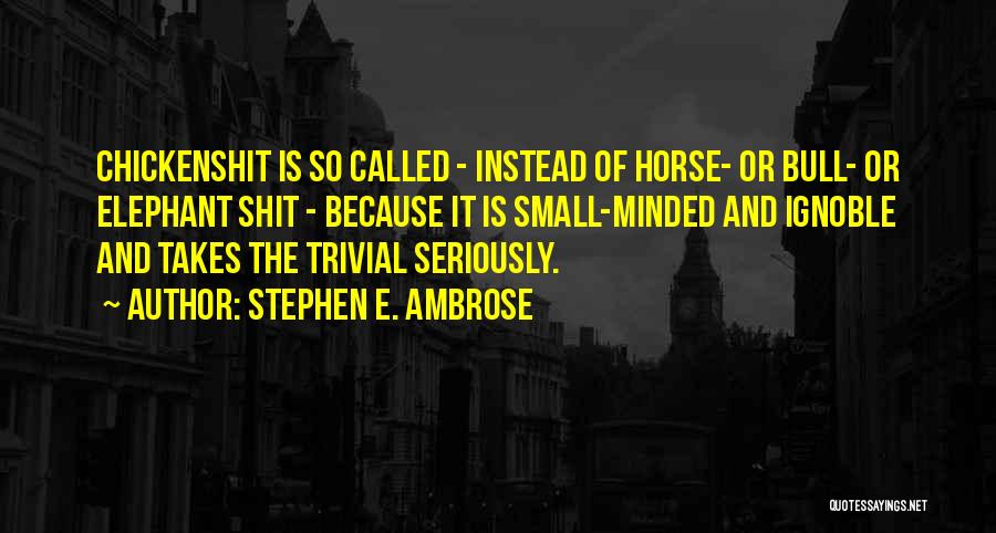 Stephen E. Ambrose Quotes 1273967