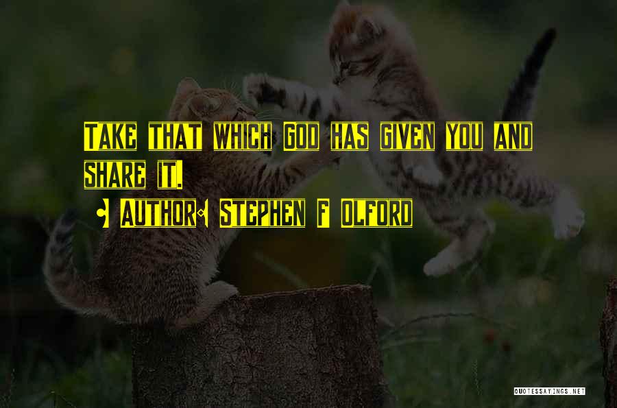 Stephen F Olford Quotes 2112612