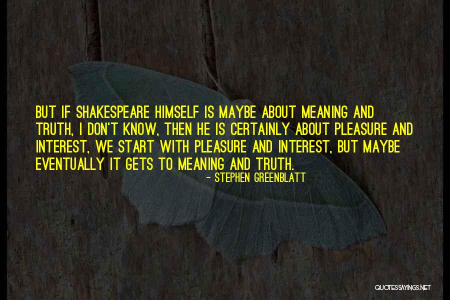 Stephen Greenblatt Quotes 916167