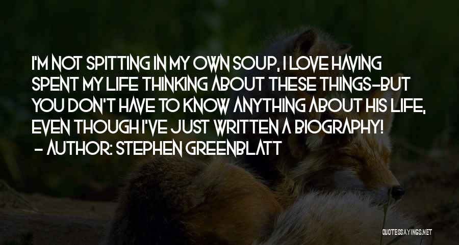 Stephen Greenblatt Quotes 95248