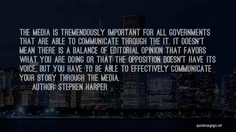 Stephen Harper Quotes 352636