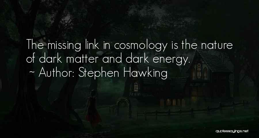 Stephen Hawking Cosmology Quotes By Stephen Hawking