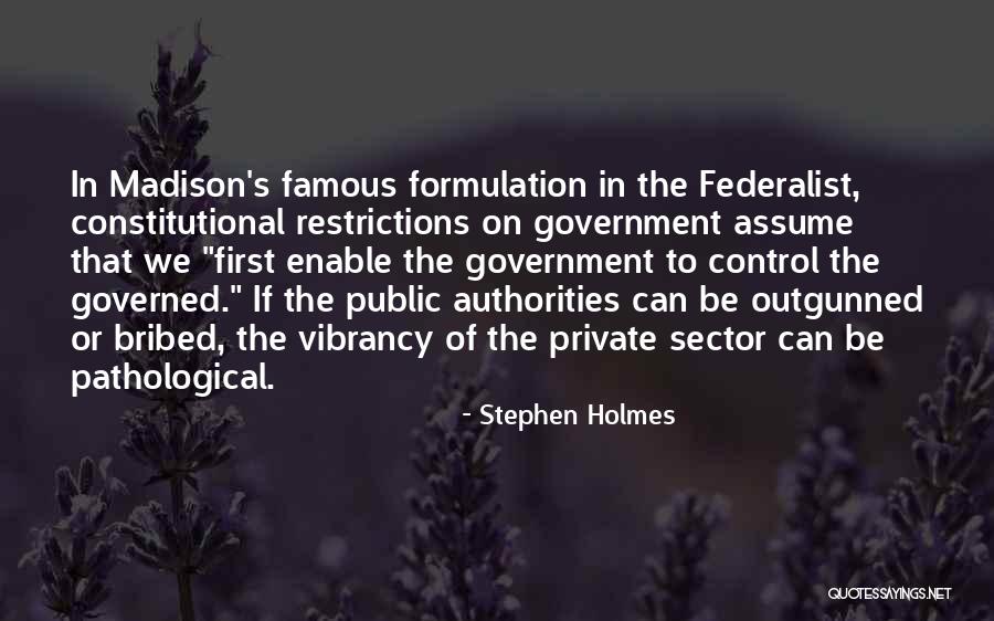 Stephen Holmes Quotes 1969634