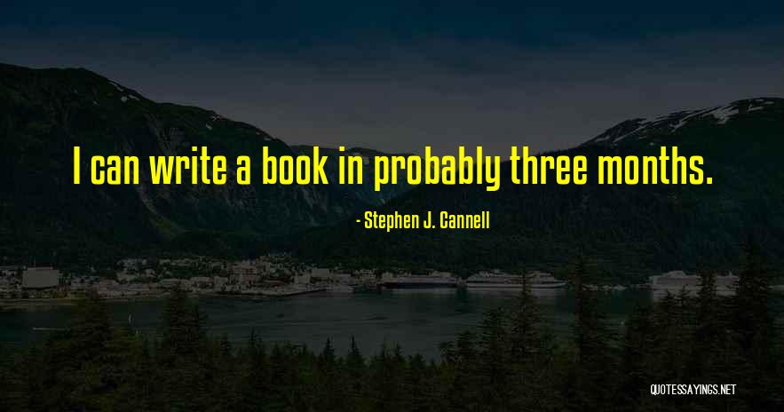 Stephen J. Cannell Quotes 961499