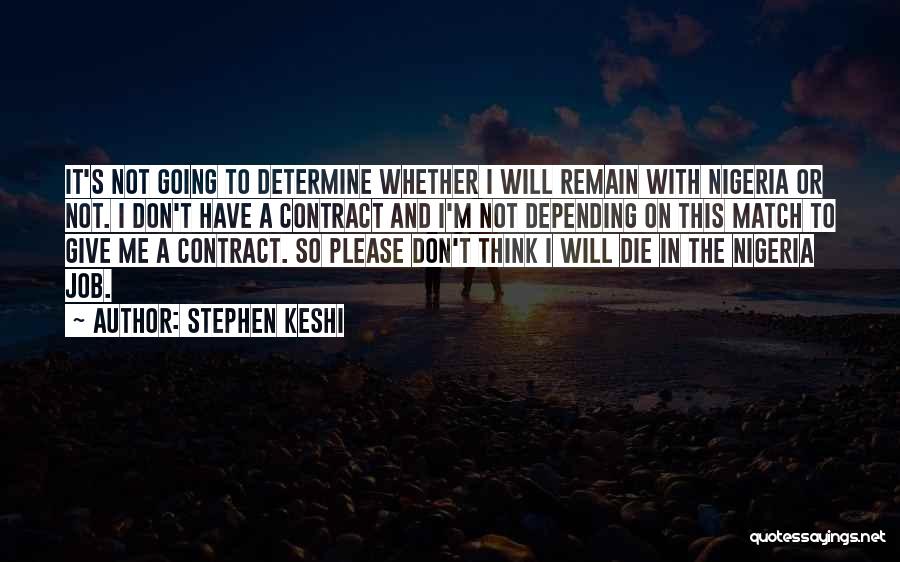 Stephen Keshi Quotes 378877