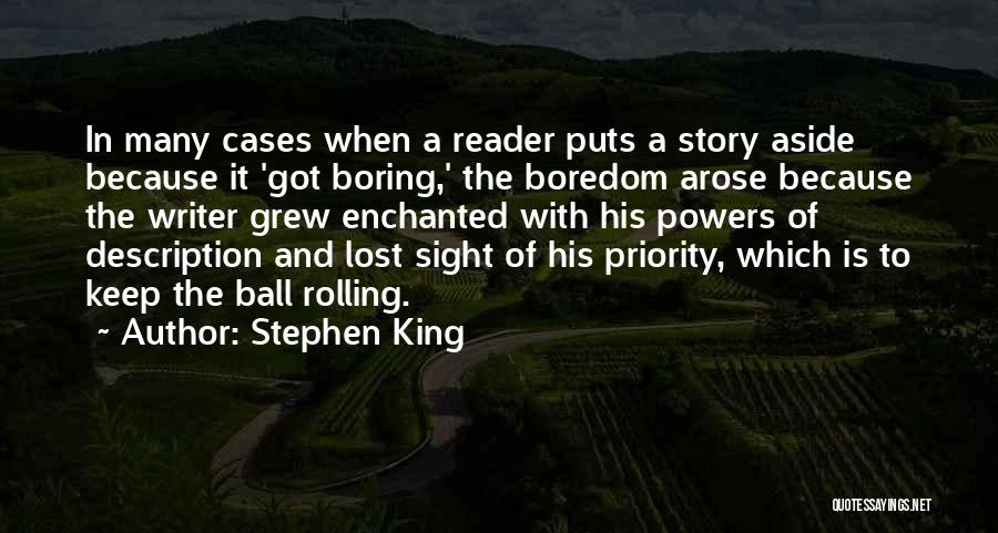 Stephen King Story Quotes By Stephen King