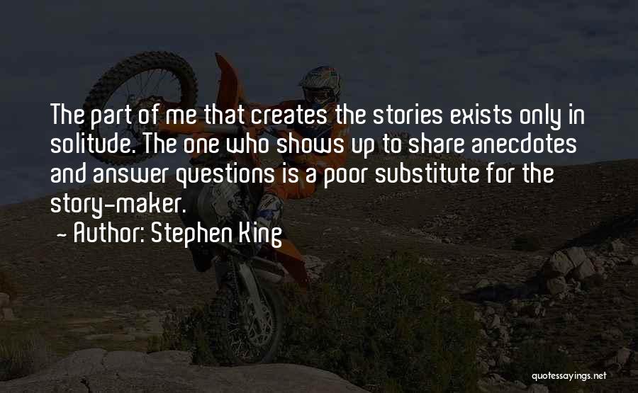 Stephen King Story Quotes By Stephen King