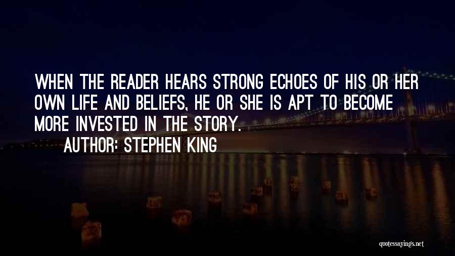 Stephen King Story Quotes By Stephen King