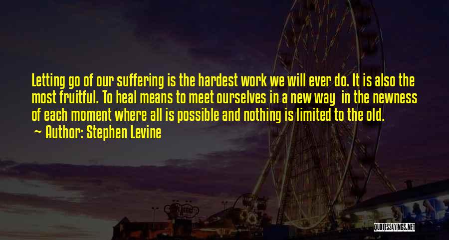 Stephen Levine Quotes 1413056