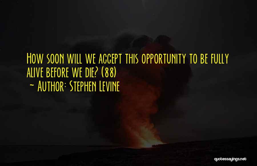 Stephen Levine Quotes 888136