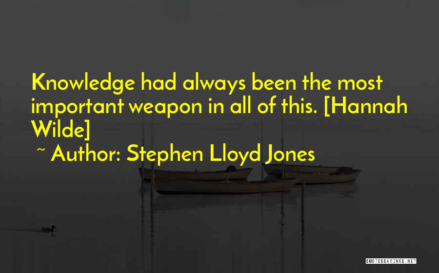 Stephen Lloyd Jones Quotes 1160567