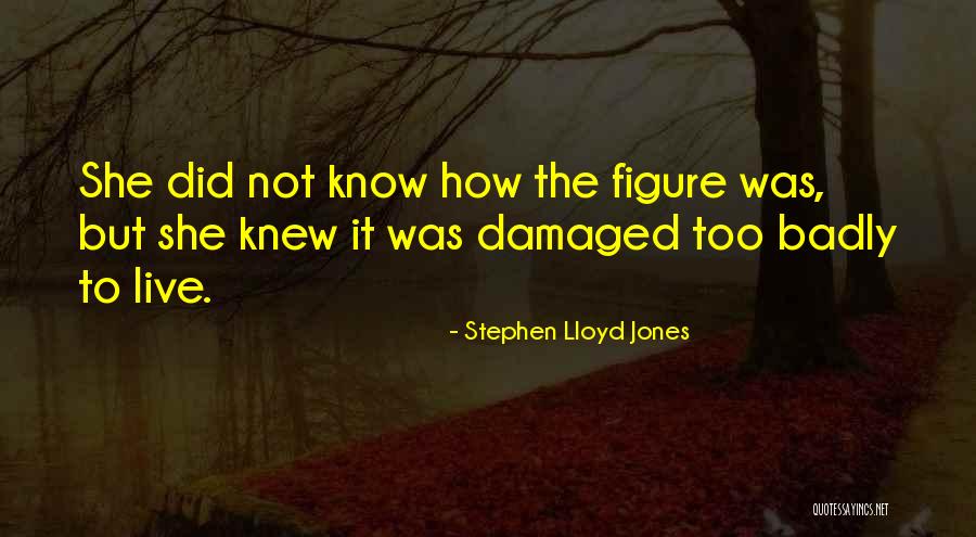 Stephen Lloyd Jones Quotes 722961