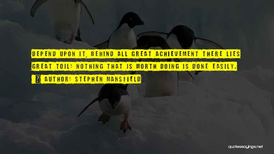 Stephen Mansfield Quotes 2081433