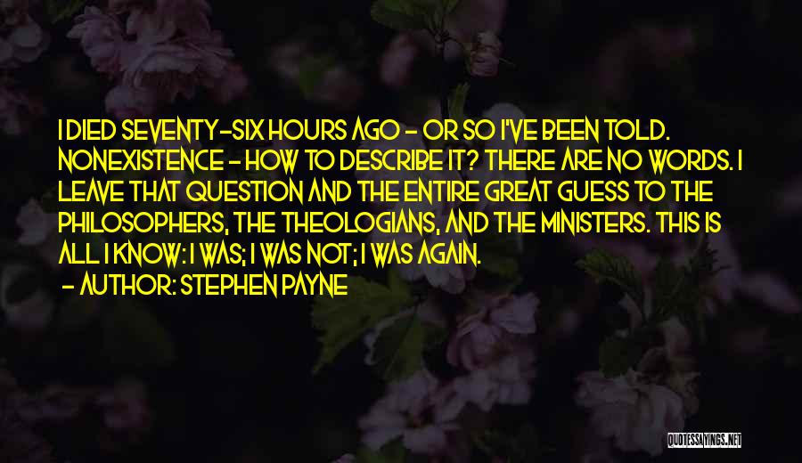 Stephen Payne Quotes 1550418