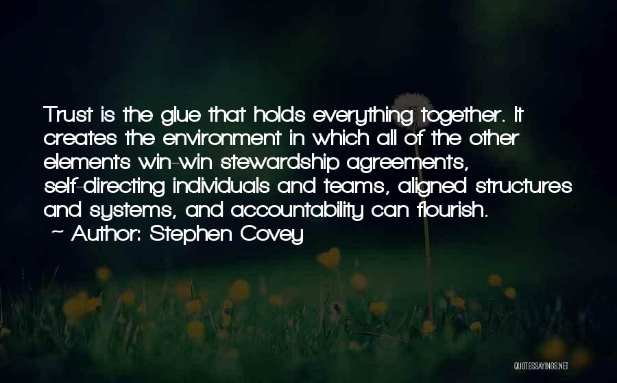 Stephen R Covey Trust Quotes By Stephen Covey