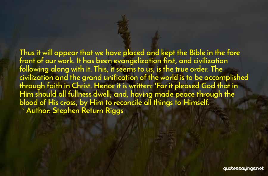 Stephen Return Riggs Quotes 2257621