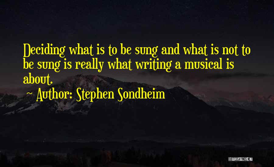 Stephen Sondheim Quotes 106973
