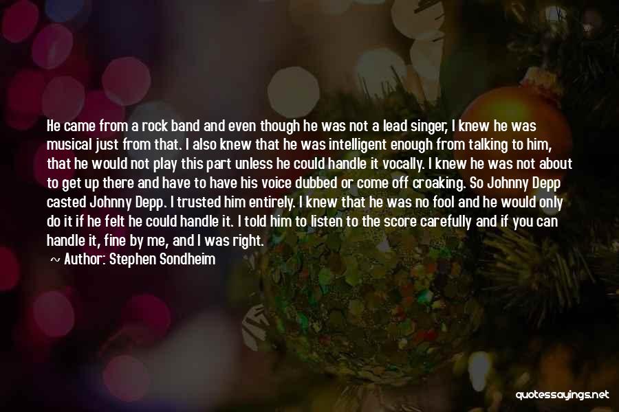 Stephen Sondheim Quotes 270330