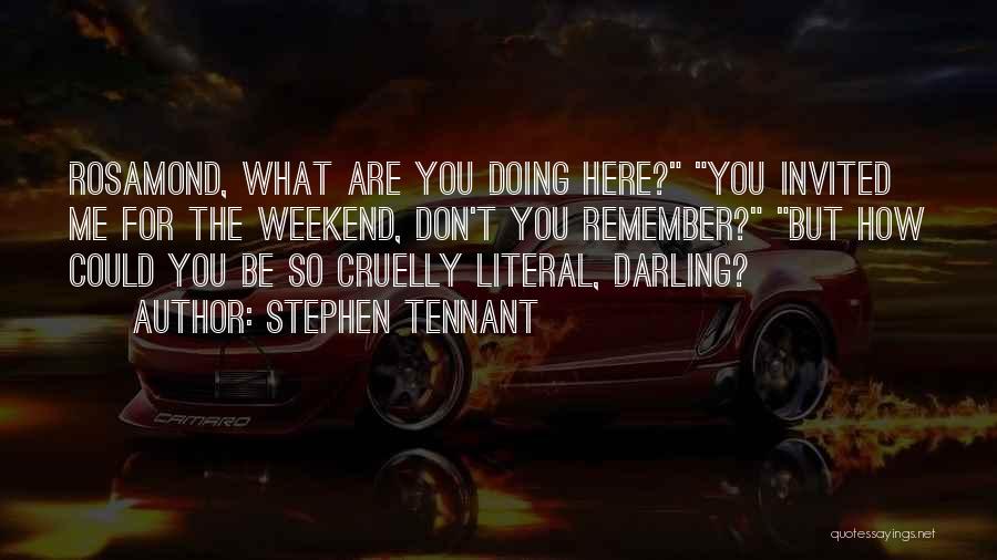 Stephen Tennant Quotes 1974668