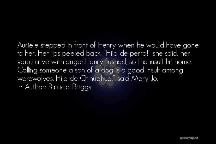 Stepped Back Quotes By Patricia Briggs